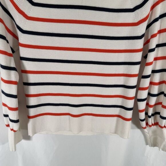 Maeve by Anthropologie Sweater Women's Small Turtleneck Striped Long Sleeve - Picture 13 of 15